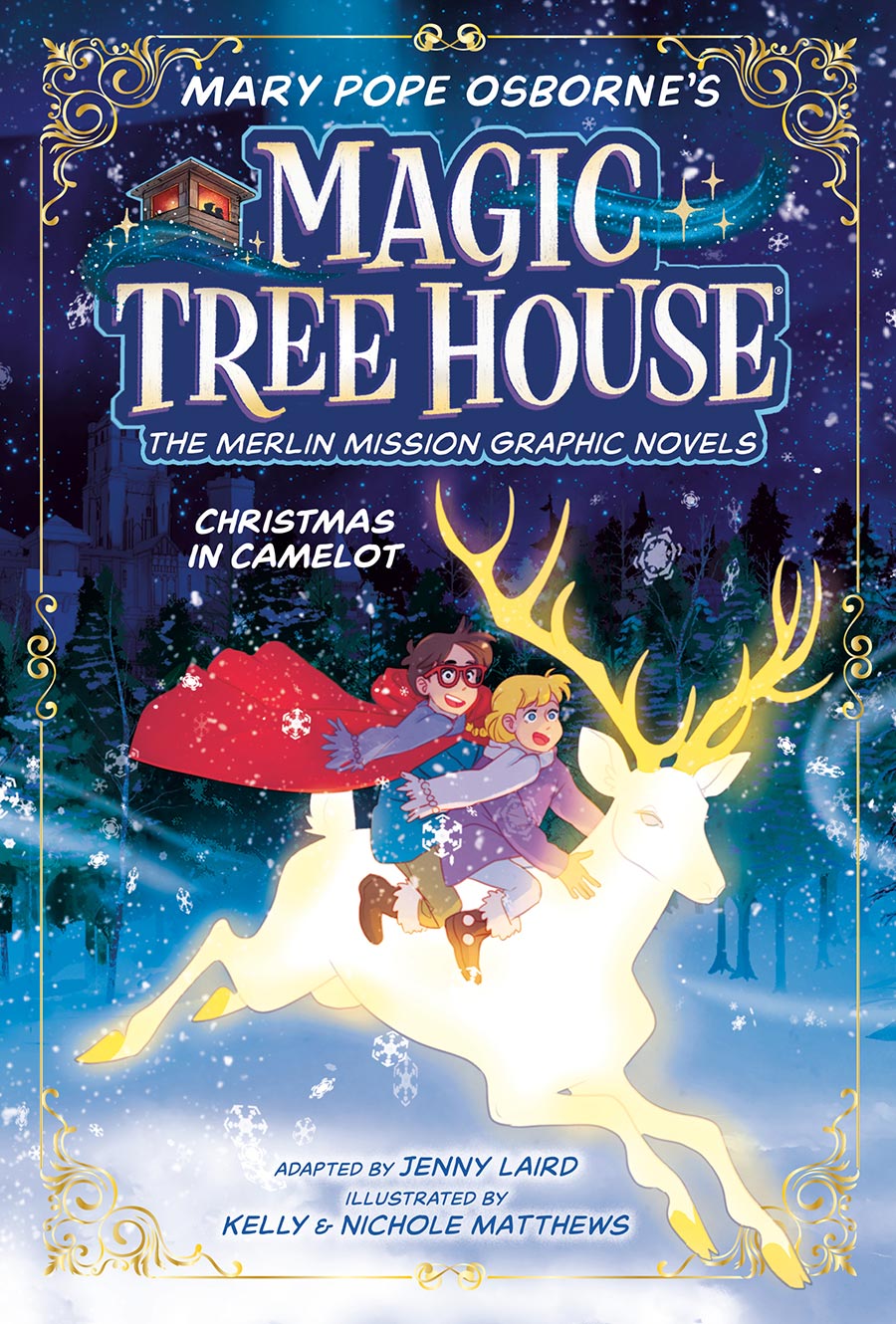 Magic Tree House The Merlin Mission Graphic Novels Christmas In Camelot TP