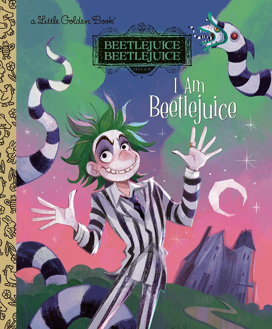 Beetlejuice Beetlejuice I Am Beetlejuice Little Golden Book HC