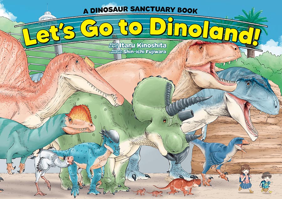 Lets Go To Dinoland A Dinosaur Sanctuary Book HC