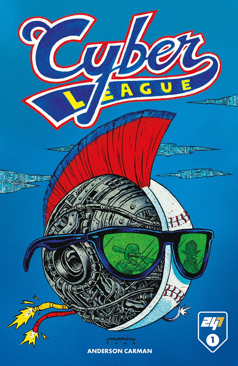 247 Comics Presents Spotlight #1 Cover B Variant Godtail Cyber League Manga Cover