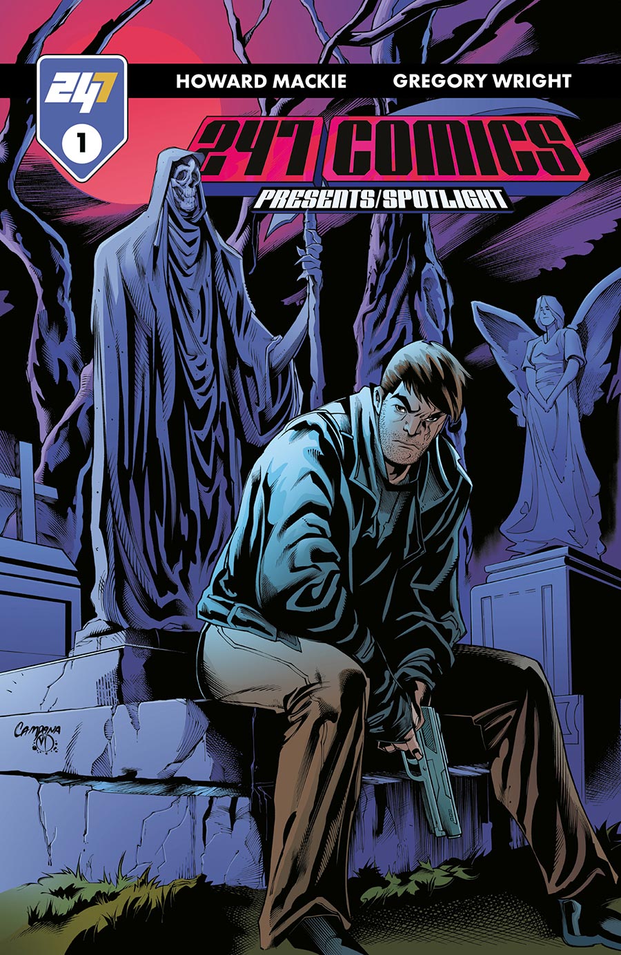 247 Comics Presents Spotlight #1 Cover C Variant Larry Hama Anno Incarnate Cover