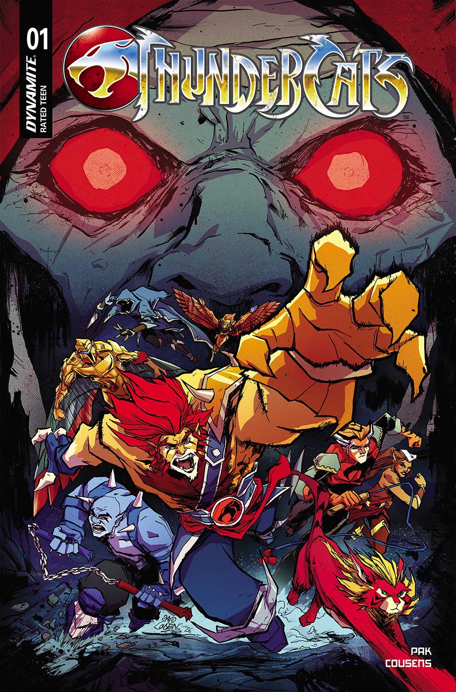 Thundercats Vol 4 #1 Cover B Variant David Cousens Cover