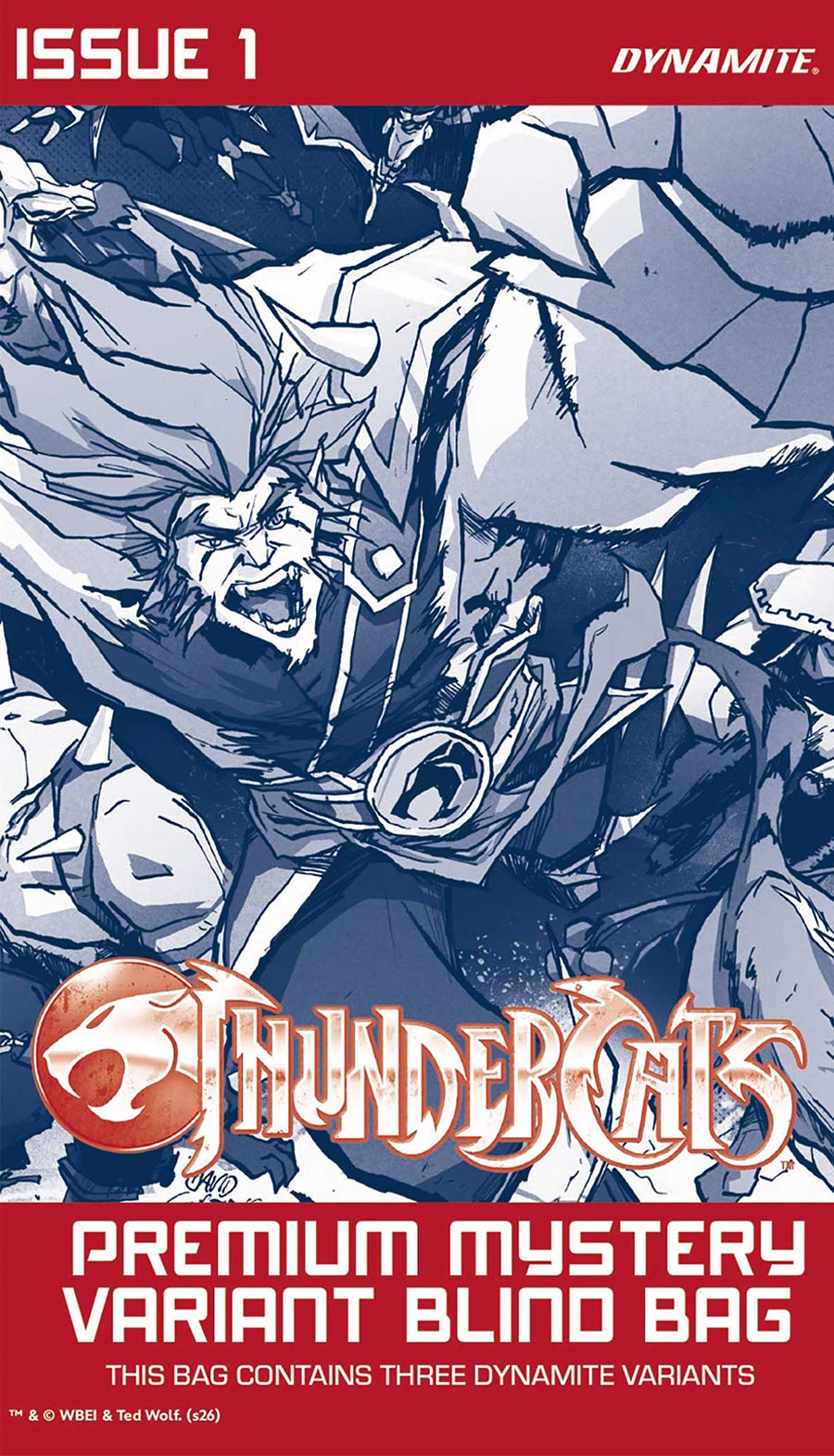 Thundercats Vol 4 #1 Cover I Premium Mystery Blind Bag Cover (Filled Randomly With 3 Covers)