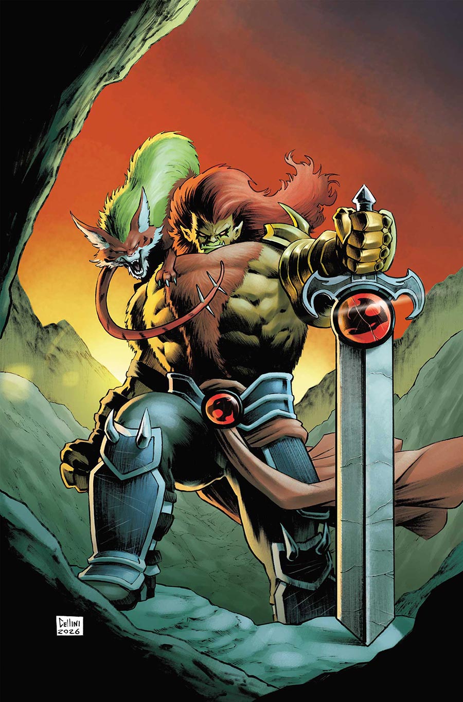 Thundercats Vol 4 #1 Cover M Incentive Daniele Cellini Virgin Cover