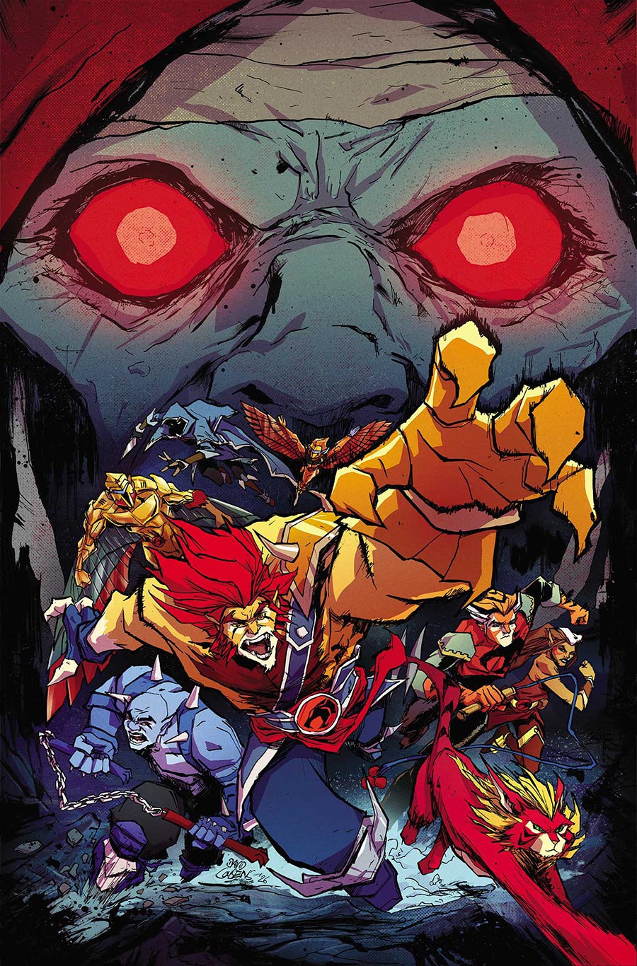 Thundercats Vol 4 #1 Cover O Incentive David Cousens Virgin Cover