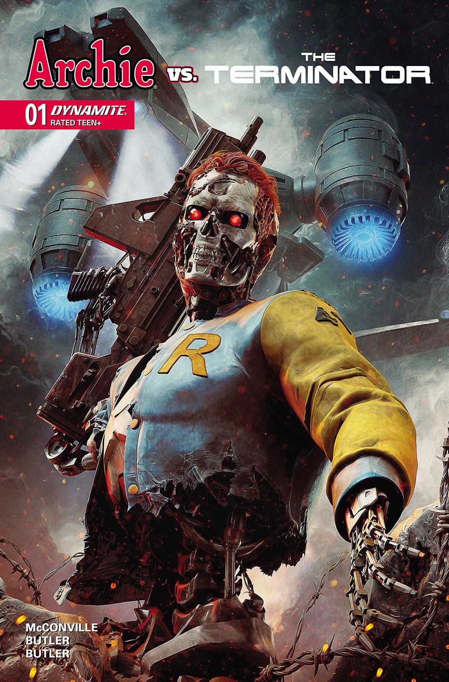 Archie vs The Terminator #1 Cover B Variant Bjorn Barends Cover