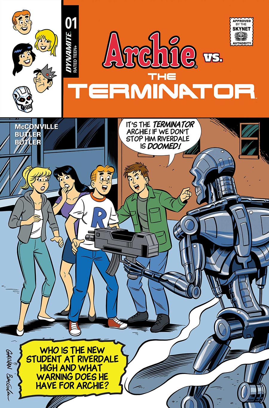 Archie vs The Terminator #1 Cover D Variant Bill Galvan Cover