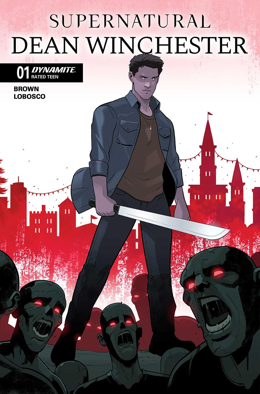 Supernatural Dean Winchester #1 Cover C Variant Stephen Byrne Cover