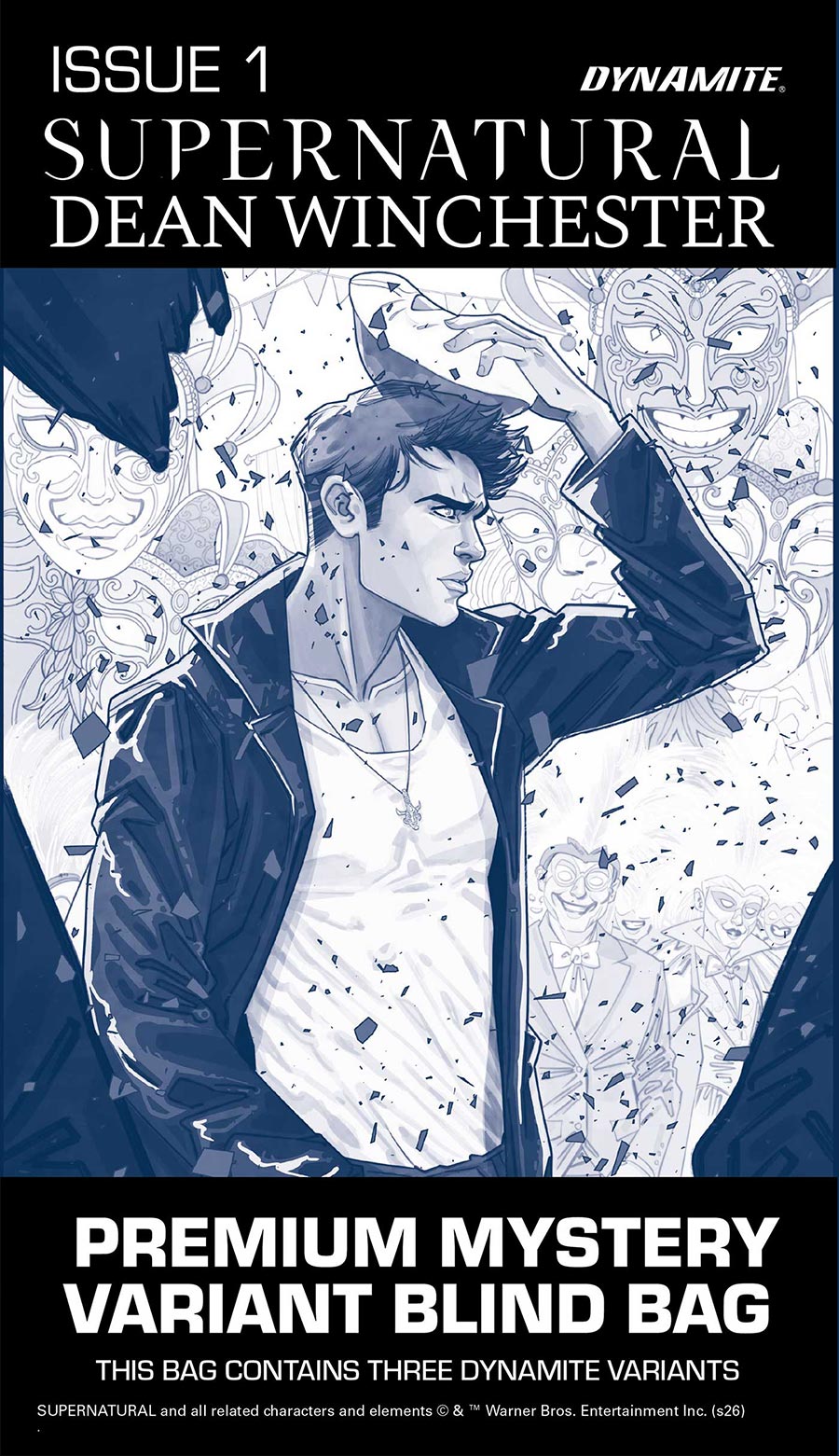 Supernatural Dean Winchester #1 Cover H Premium Mystery Blind Bag Cover (Filled Randomly With 3 Covers)