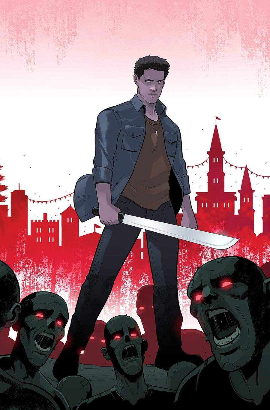 Supernatural Dean Winchester #1 Cover K Incentive Stephen Byrne Virgin Cover