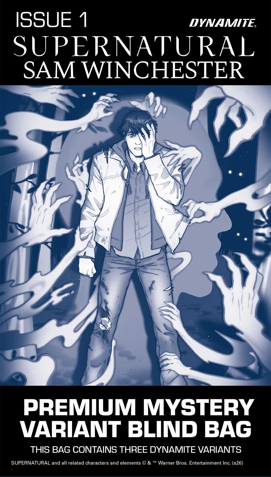 Supernatural Sam Winchester #1 Cover H Premium Mystery Blind Bag Cover (Filled Randomly With 3 Covers)