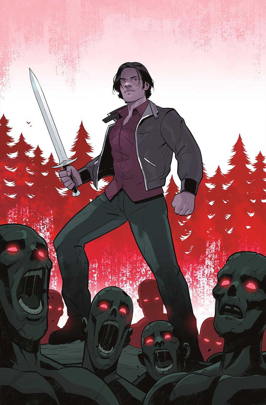 Supernatural Sam Winchester #1 Cover K Incentive Stephen Byrne Virgin Cover