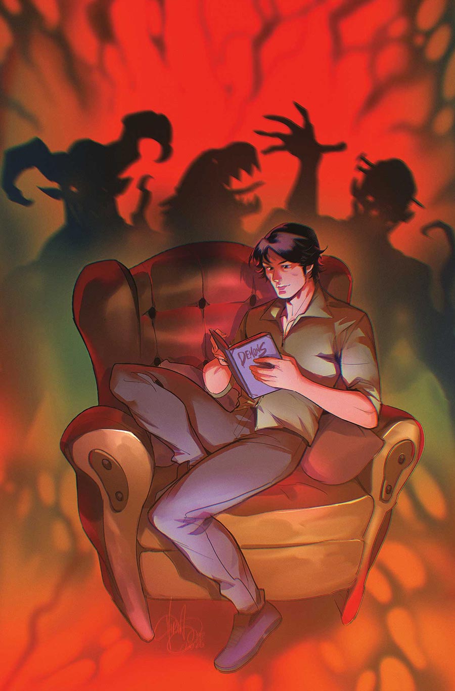 Supernatural Sam Winchester #1 Cover L Incentive Mirka Andolfo Virgin Cover