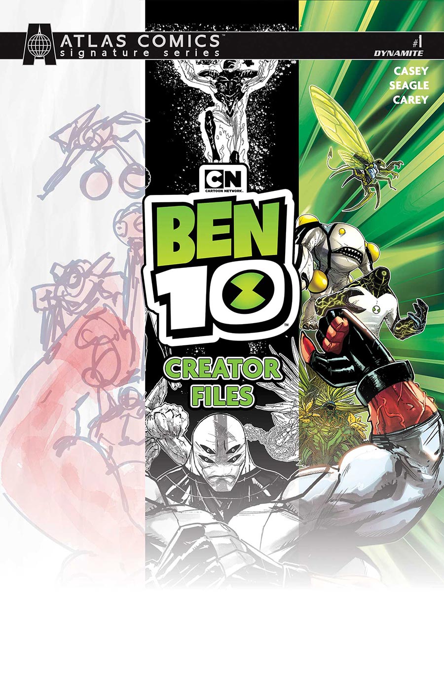 Ben 10 Creator Files #1 (One Shot) Cover C Atlas Signature Series Robert Carey Cover Signed By Joe Casey