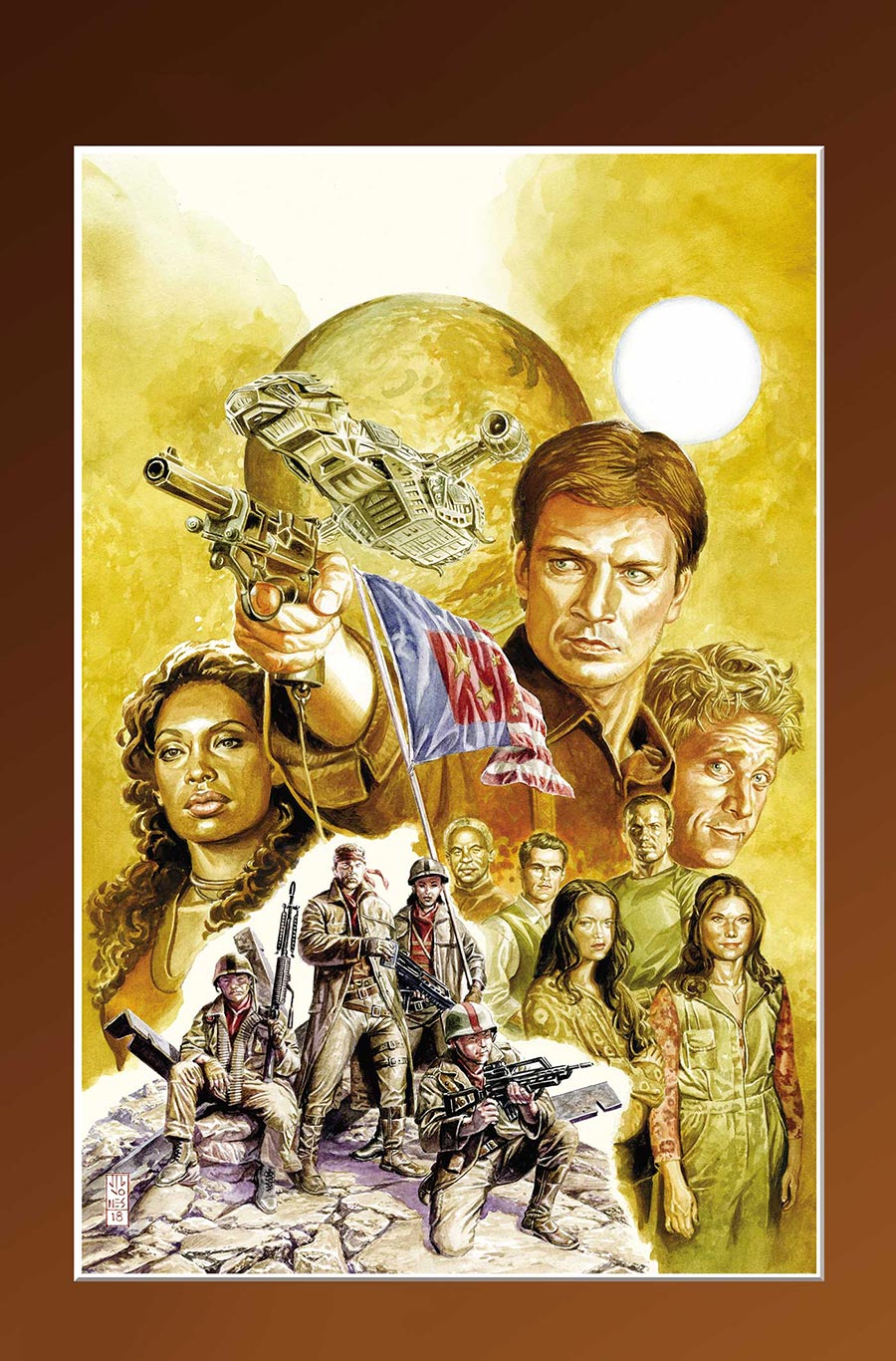 Firefly Vol 2 #2 Cover P Incentive JG Jones Icon Virgin Cover