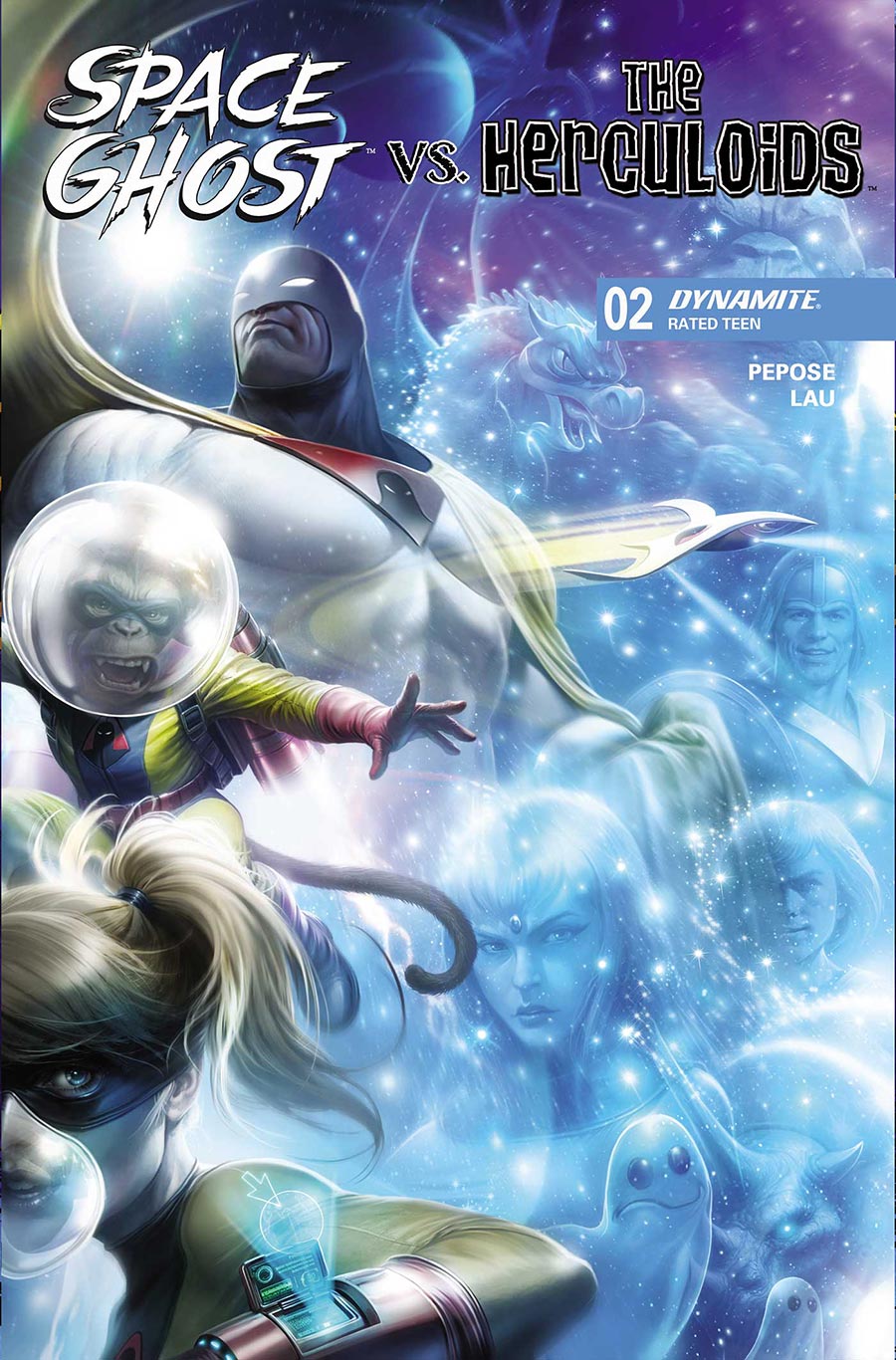 Space Ghost vs The Herculoids #2 Cover A Regular Francesco Mattina Cover