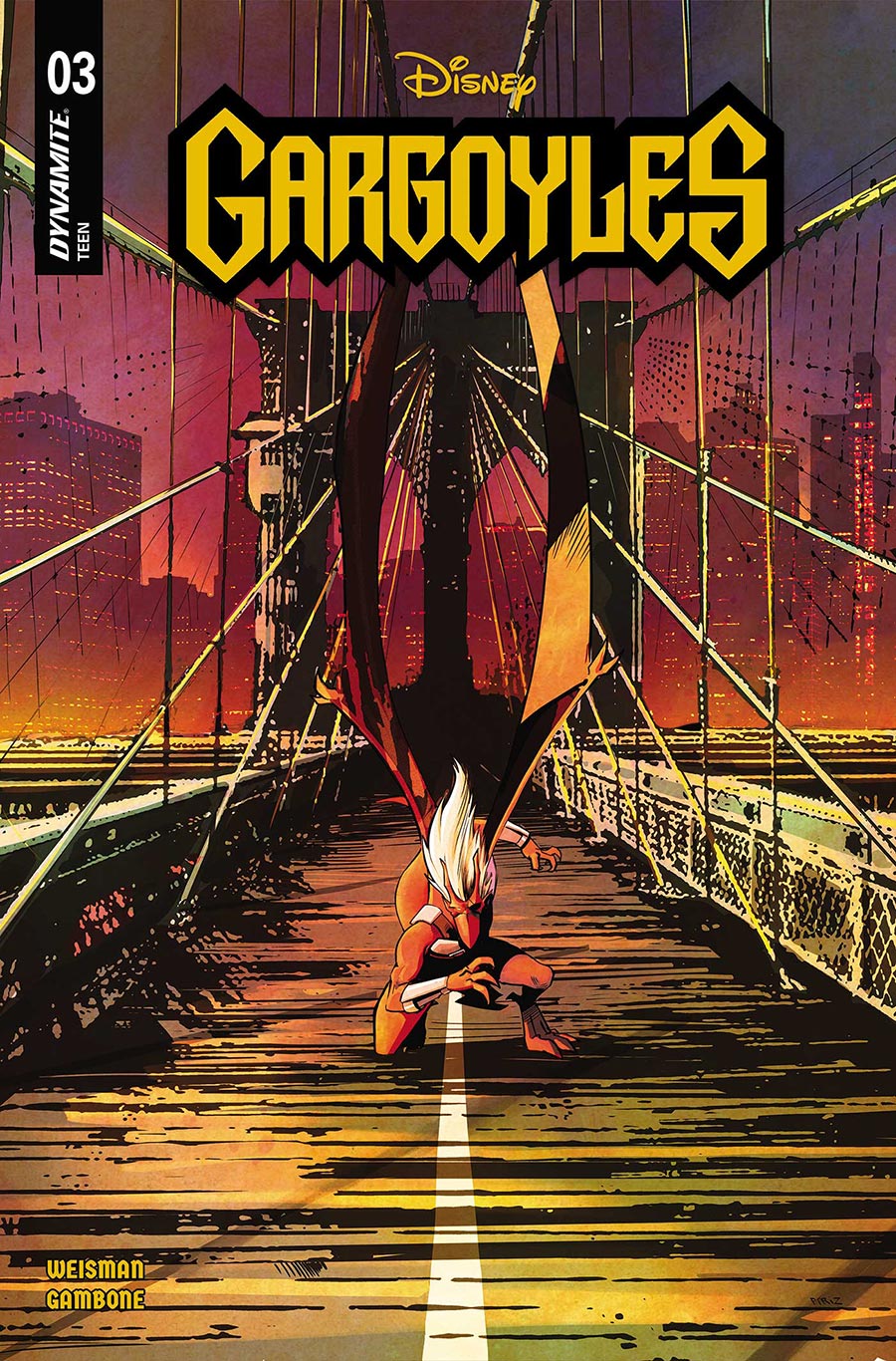 Gargoyles Vol 4 #3 Cover D Variant Sebastian Piriz Cover