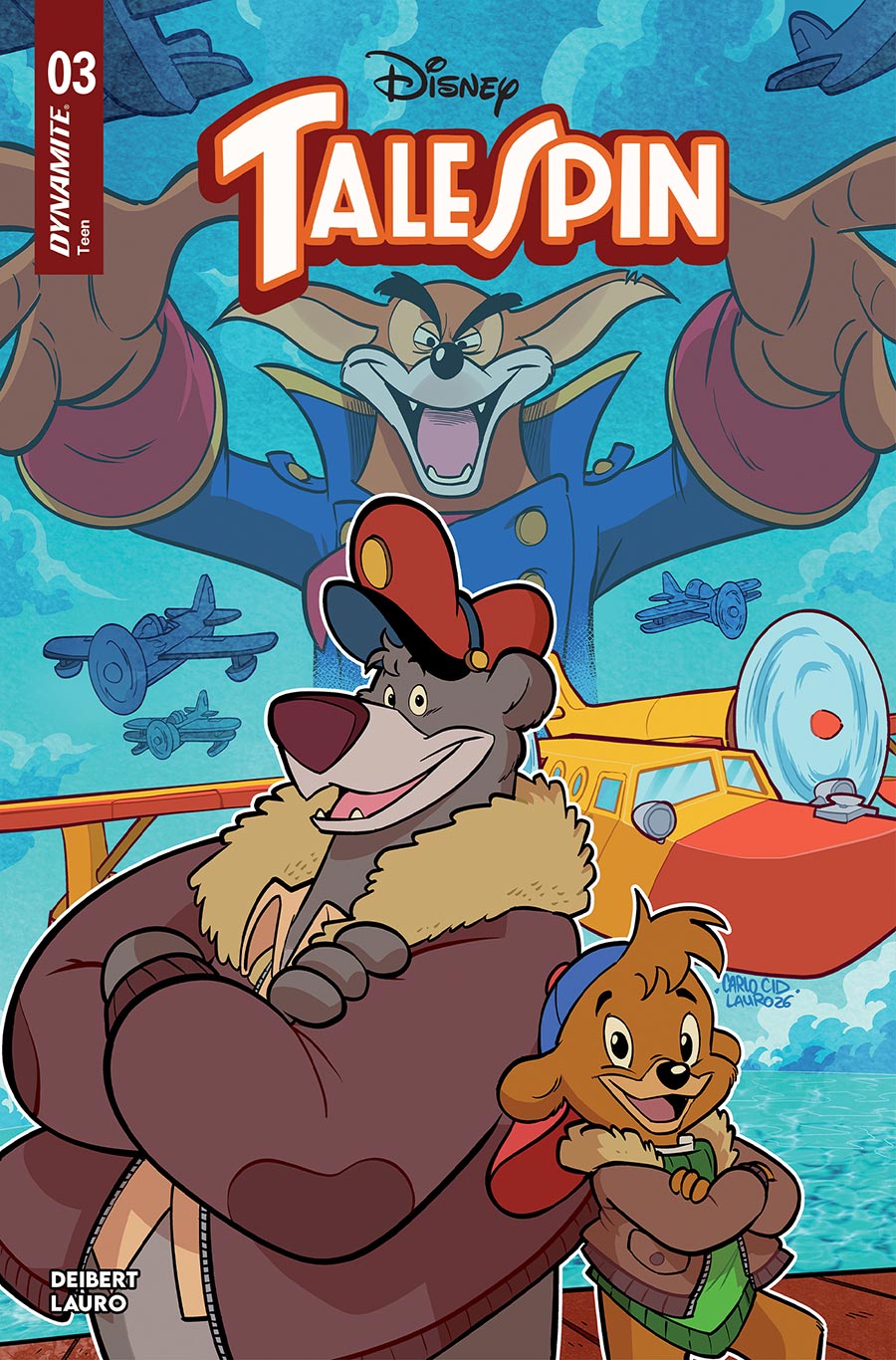 Disney Talespin #3 Cover A Regular Carlo Lauro Cover