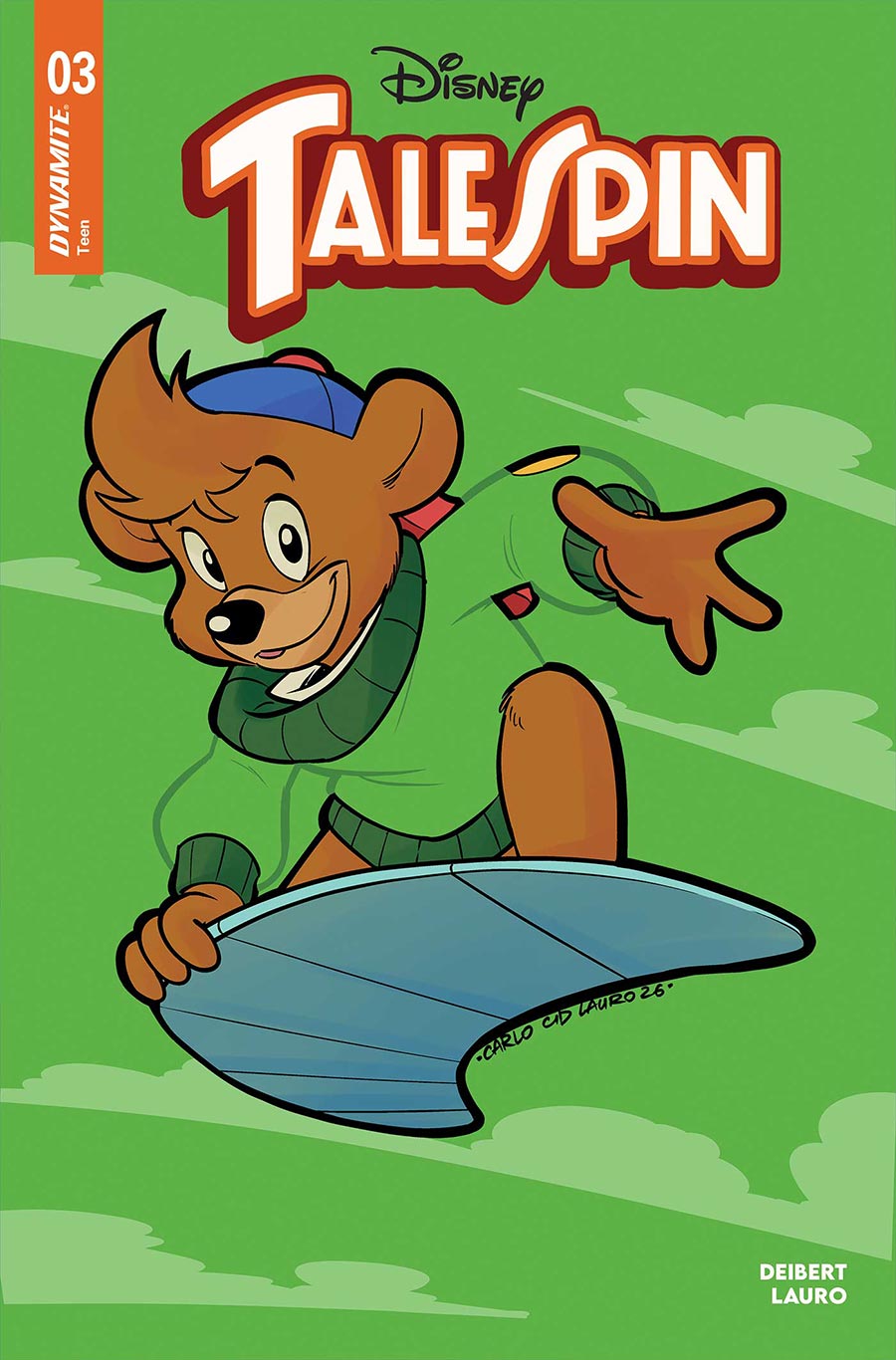 Disney Talespin #3 Cover B Variant Cat Staggs Cover