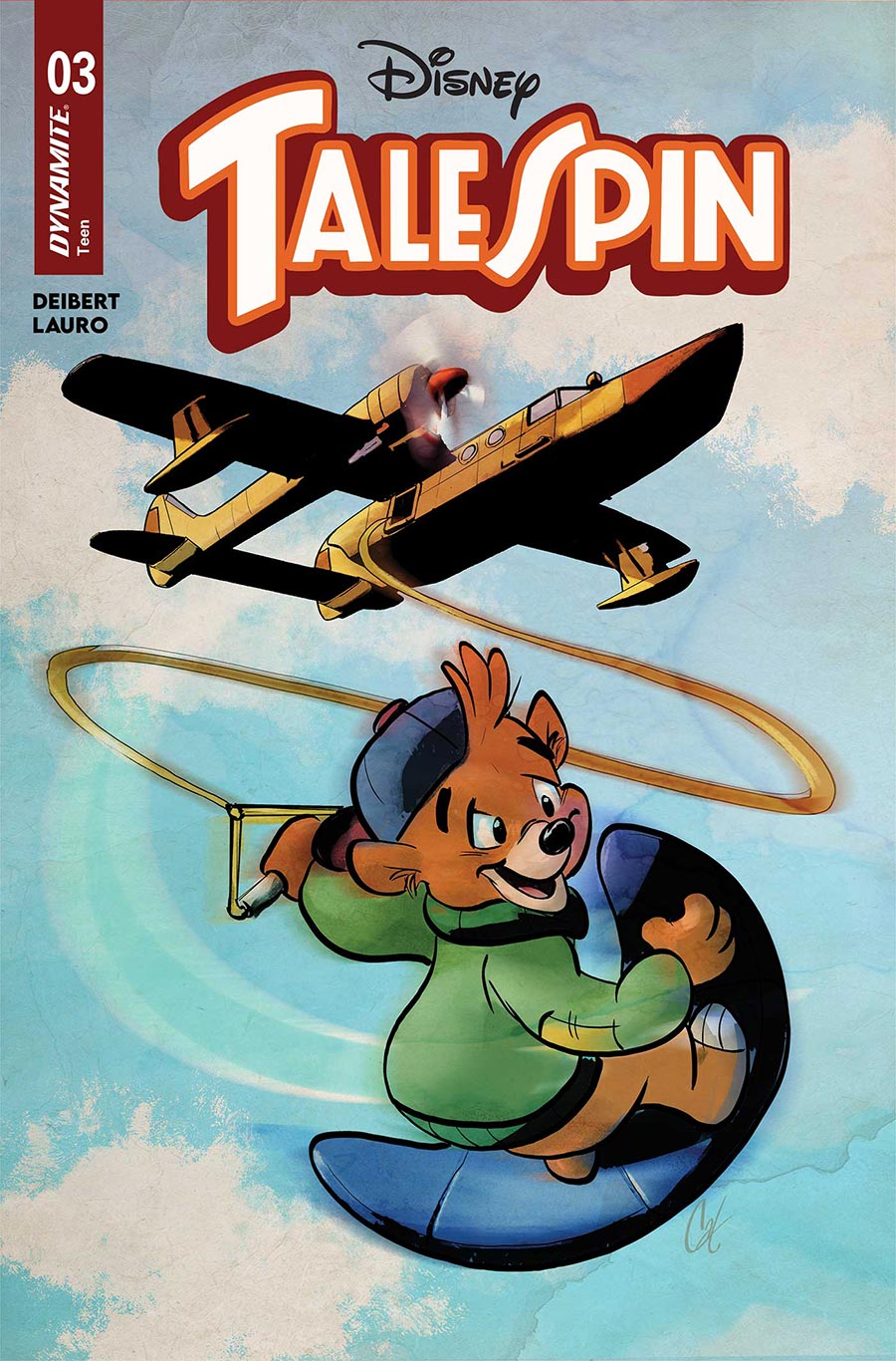 Disney Talespin #3 Cover C Variant Carlo Lauro Color Bleed Cover