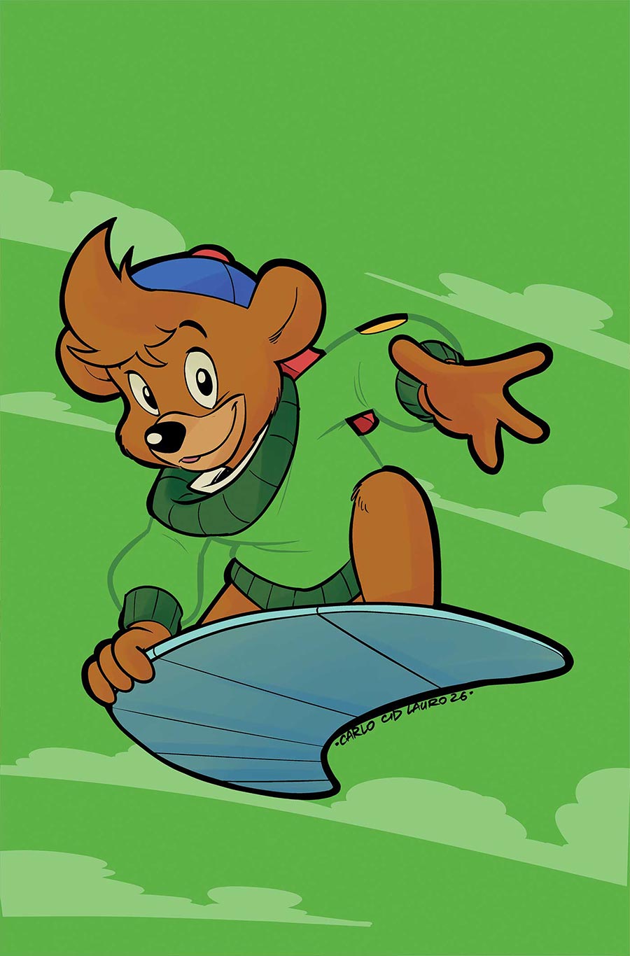 Disney Talespin #3 Cover G Incentive Carlo Lauro Color Bleed Virgin Cover
