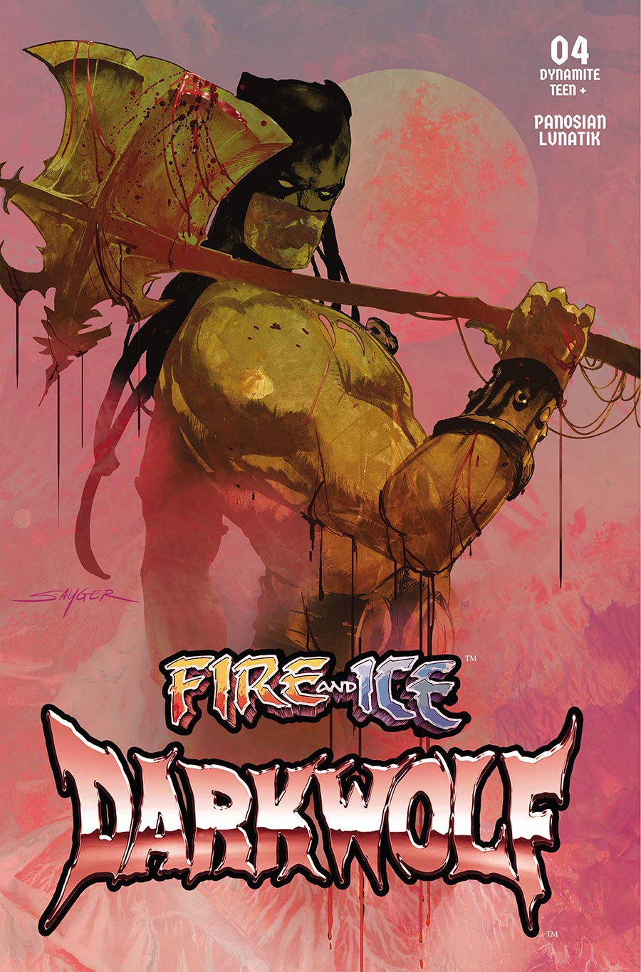 Fire And Ice Darkwolf #4 Cover D Variant Stuart Sayger Cover
