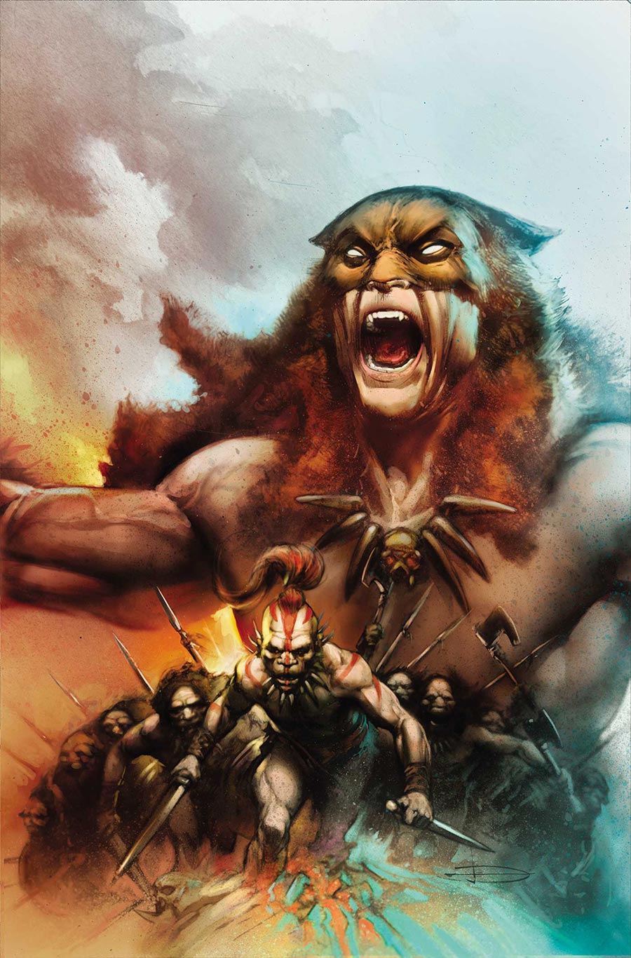 Fire And Ice #5 Cover G Incentive Leonardo Manco Virgin Cover