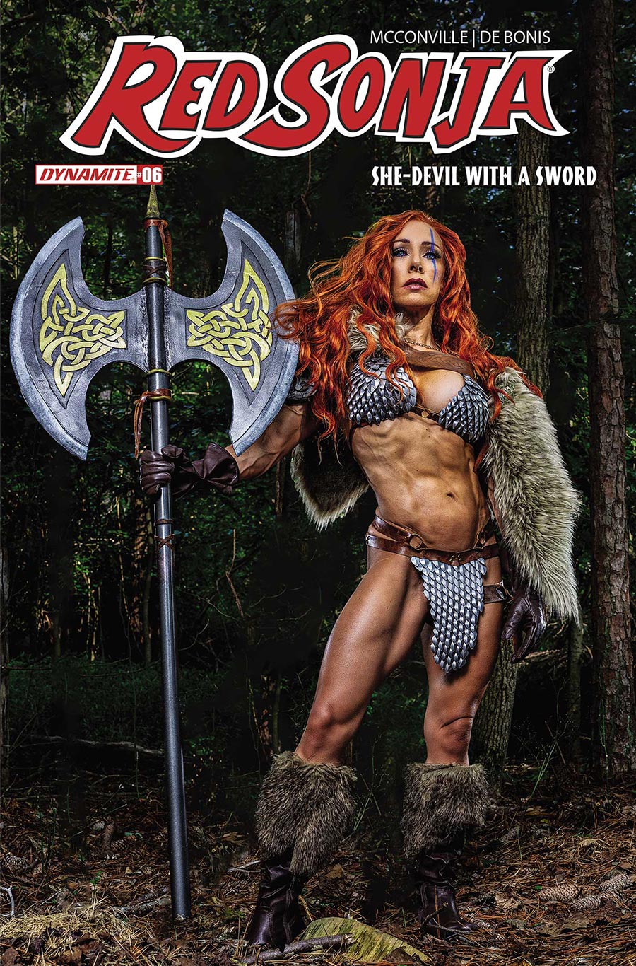 Red Sonja She-Devil With A Sword #6 Cover E Variant Victoria Recchione Cosplay Photo Cover