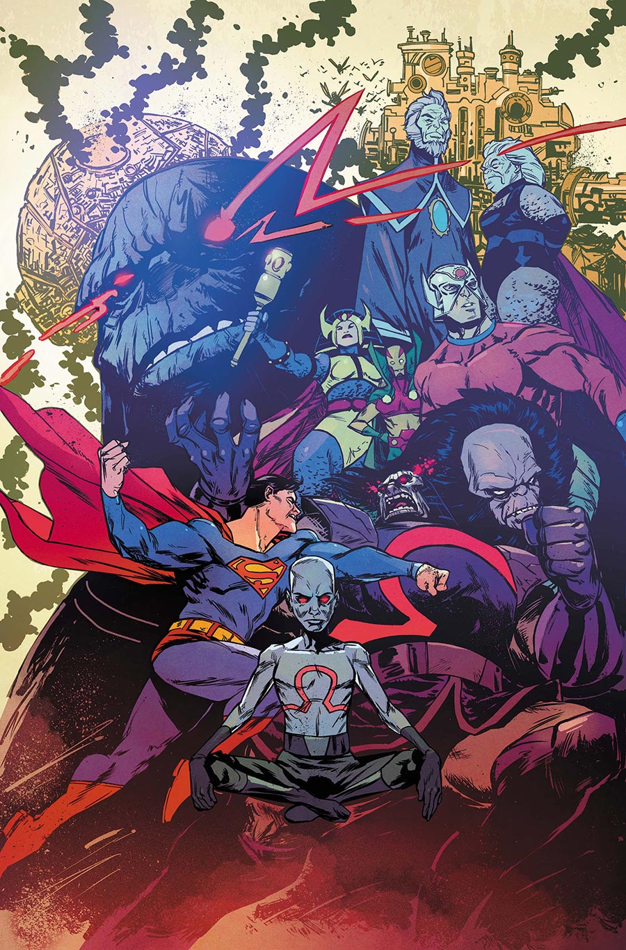 DC All In Saga Darkseid vs The World #1 (One Shot) Cover A Regular Sanford Greene Cover (DC All In)