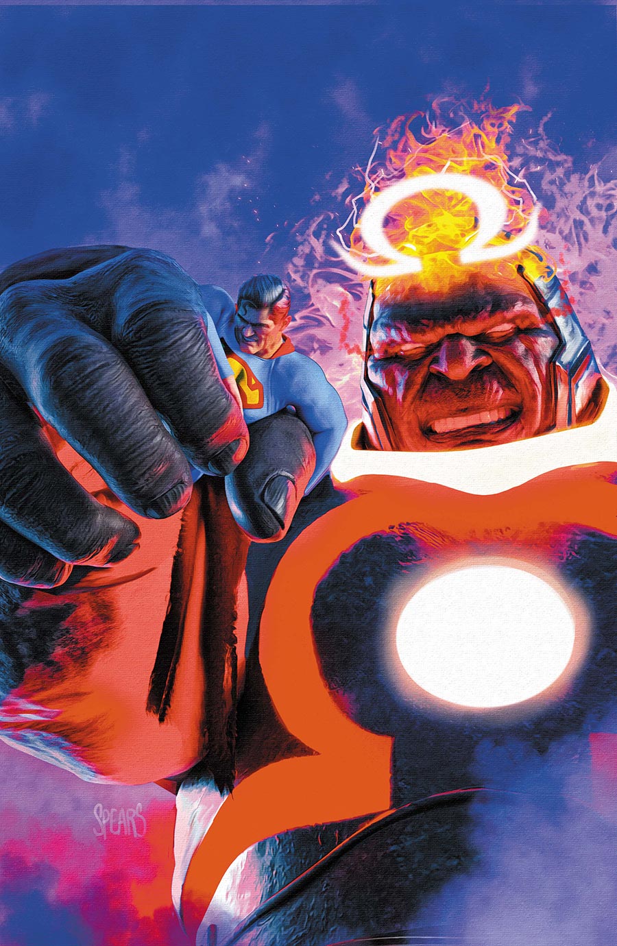 DC All In Saga Darkseid vs The World #1 (One Shot) Cover B Variant Mark Spears Card Stock Cover (DC All In)
