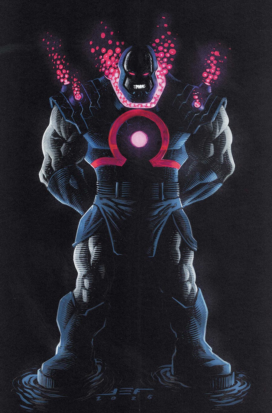 DC All In Saga Darkseid vs The World #1 (One Shot) Cover E Variant Juan Ferreyra Foil Cover (DC All In)