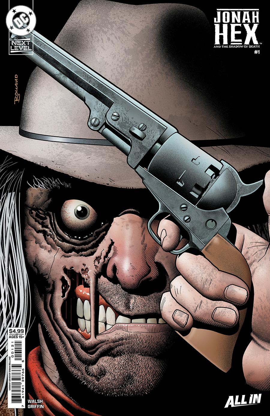 Jonah Hex And The Shadow Of Death #1 Cover B Variant Brian Bolland Card Stock Cover (DC Next Level)