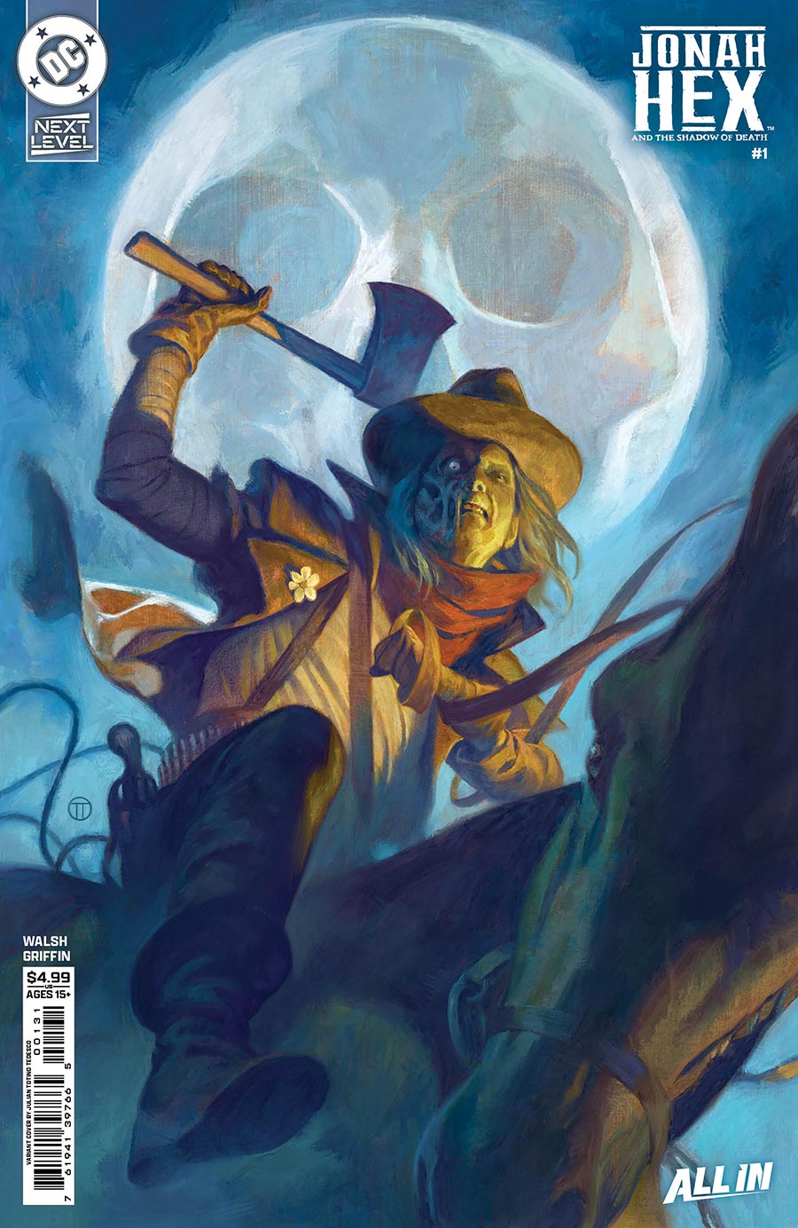 Jonah Hex And The Shadow Of Death #1 Cover C Variant Julian Totino Tedesco Card Stock Cover (DC Next Level)