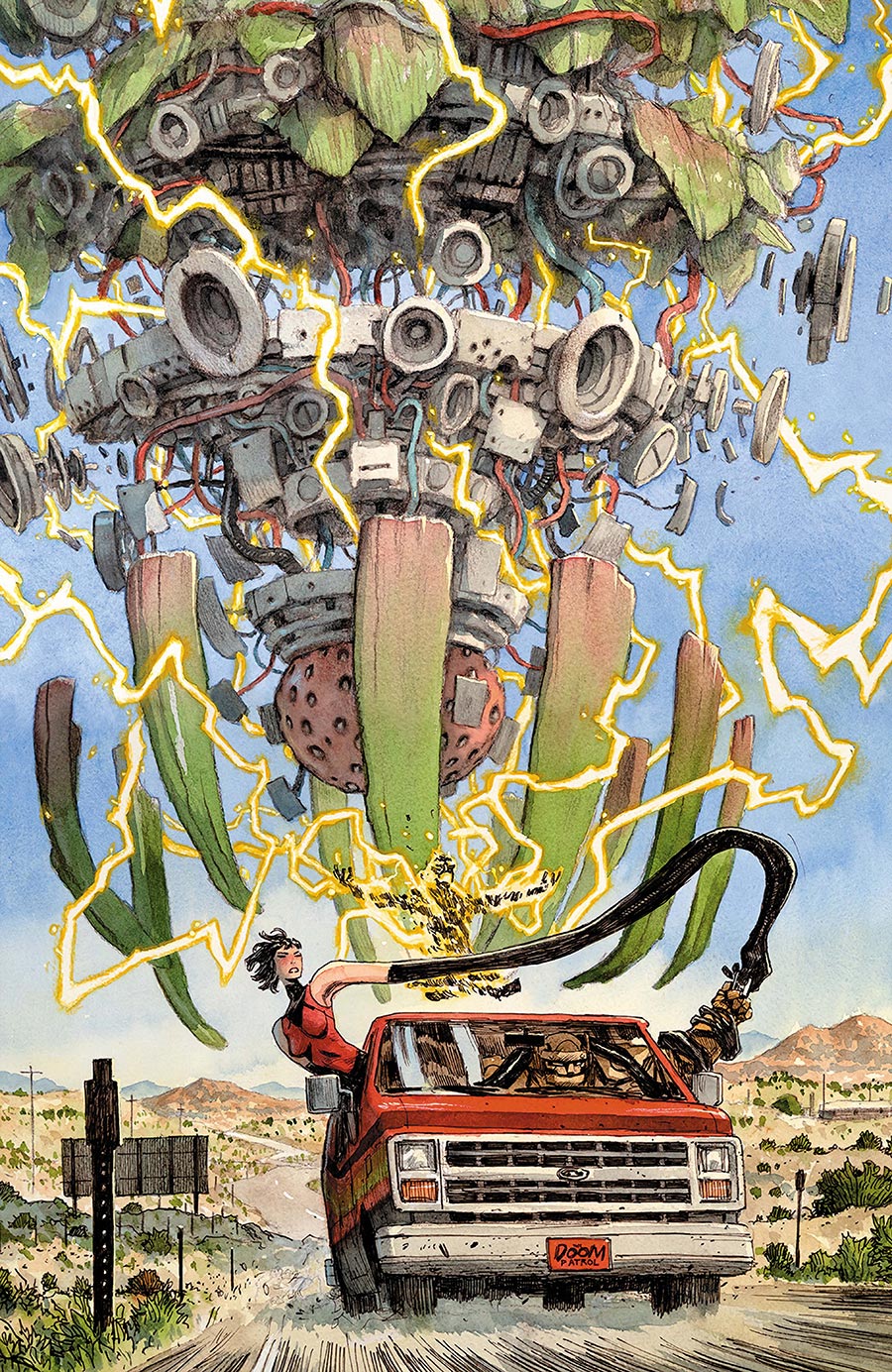 Doom Patrol Vol 7 #2 Cover A Regular Niko Henrichon Cover (DC Next Level)