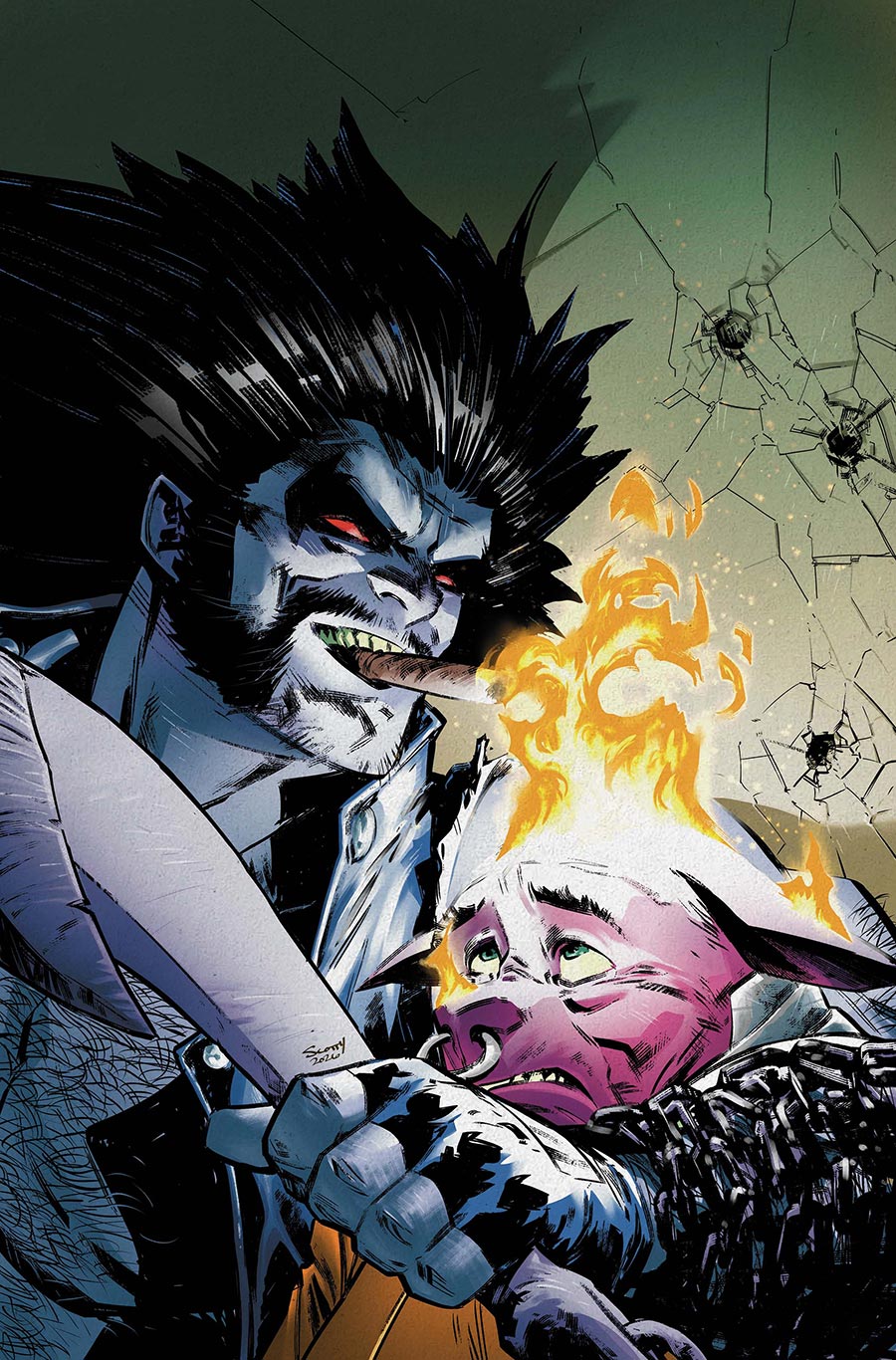 Lobo Vol 4 #8 Cover C Variant Scott Godlewski Card Stock Cover (DC Next Level)