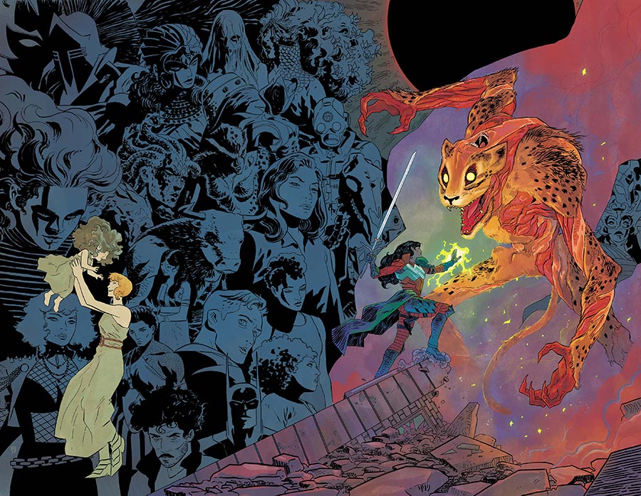 Absolute Wonder Woman #25 Cover A Regular Hayden Sherman Gatefold Triptych Cover (DC All In)