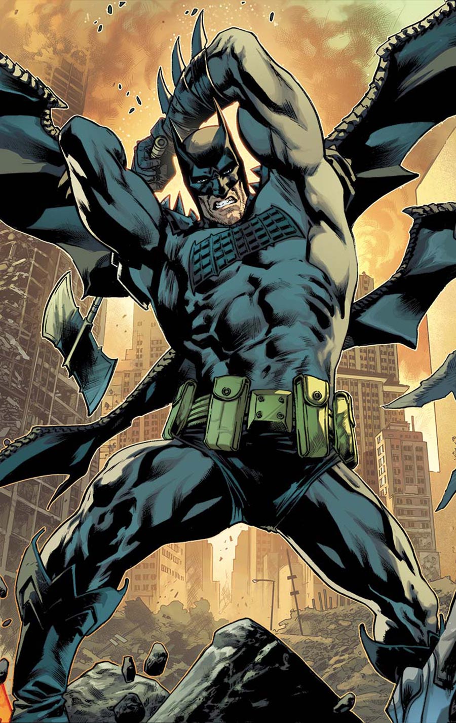 Absolute Batman #25 Cover D Variant Bryan Hitch Connecting Card Stock Cover (DC All In)