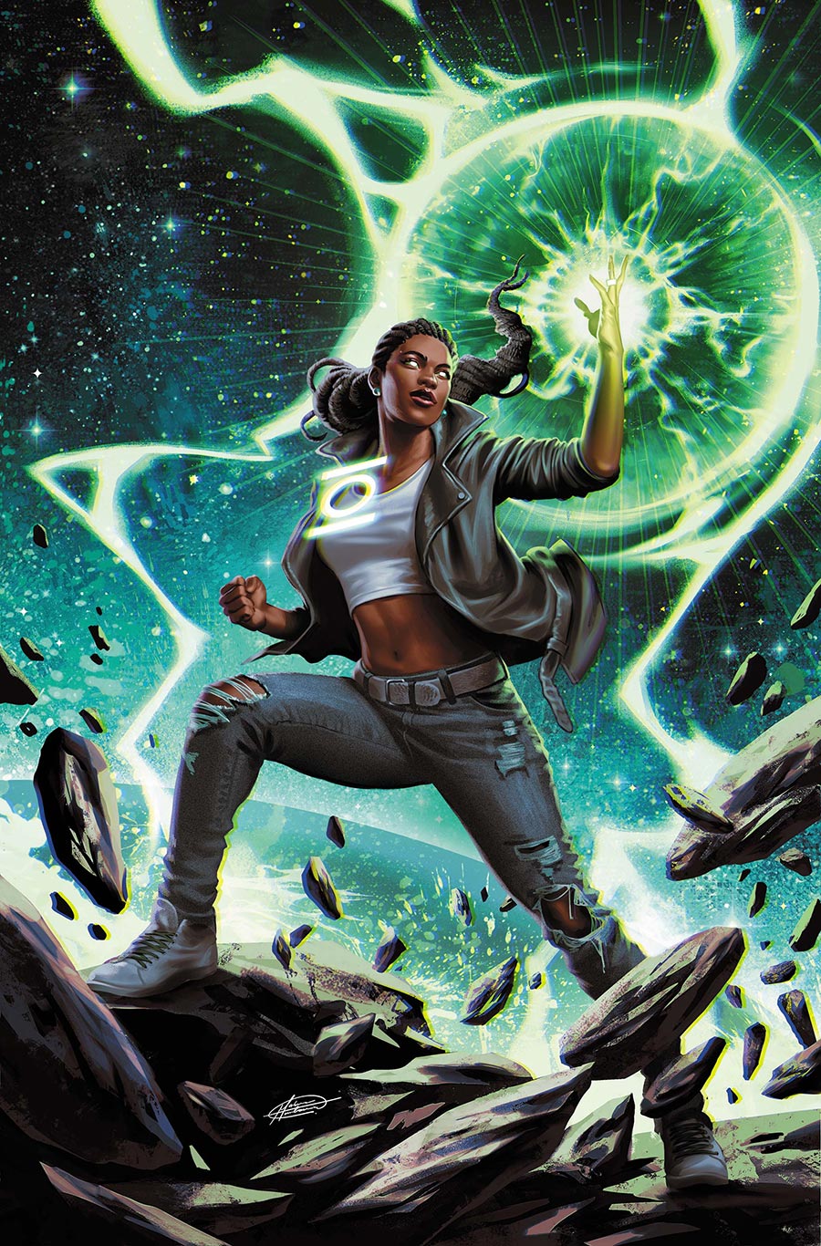 Absolute Green Lantern #19 Cover B Variant Mateus Manhanini Card Stock Cover (DC All In)