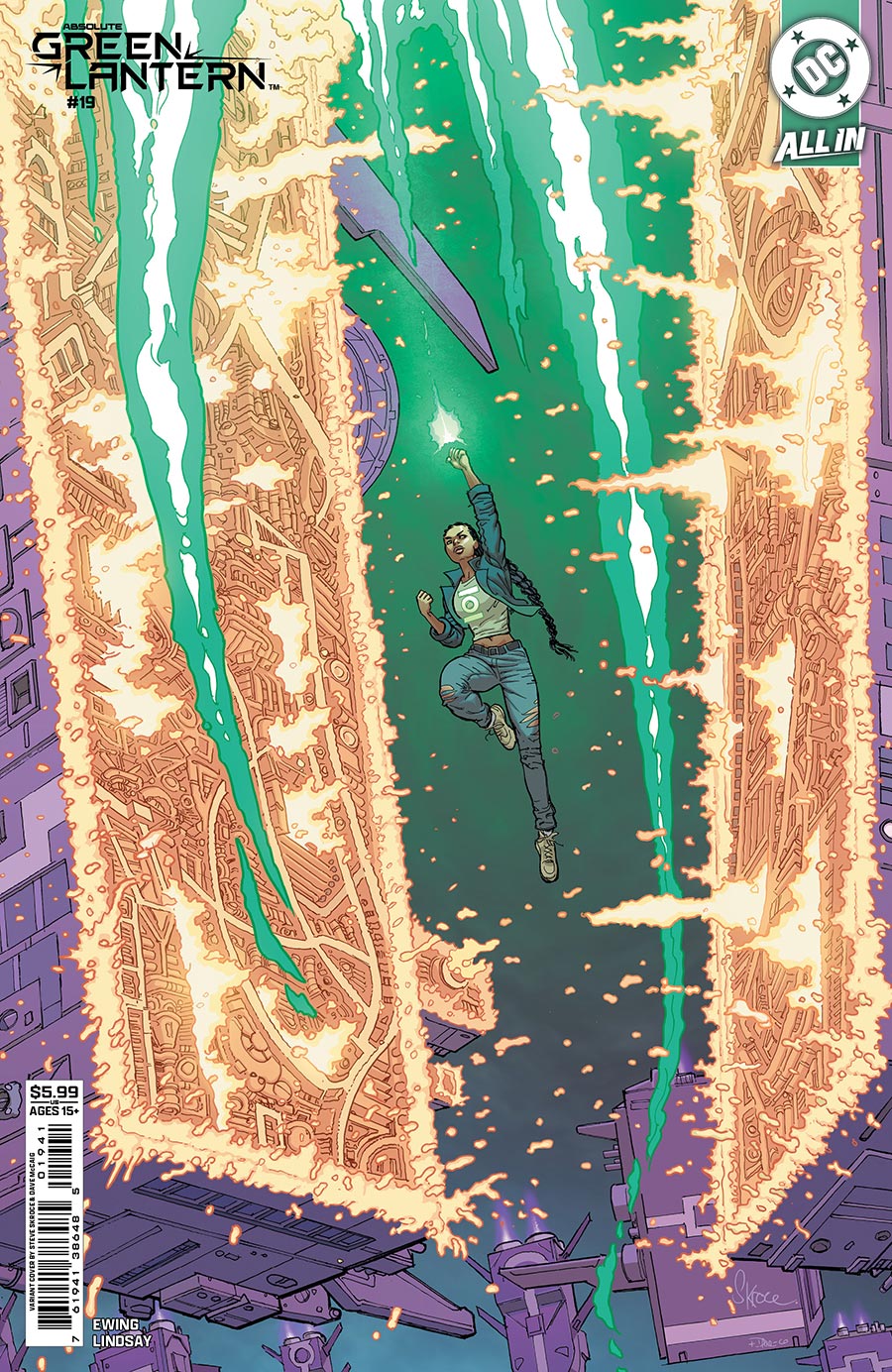 Absolute Green Lantern #19 Cover D Variant Steve Skroce Card Stock Cover (DC All In)