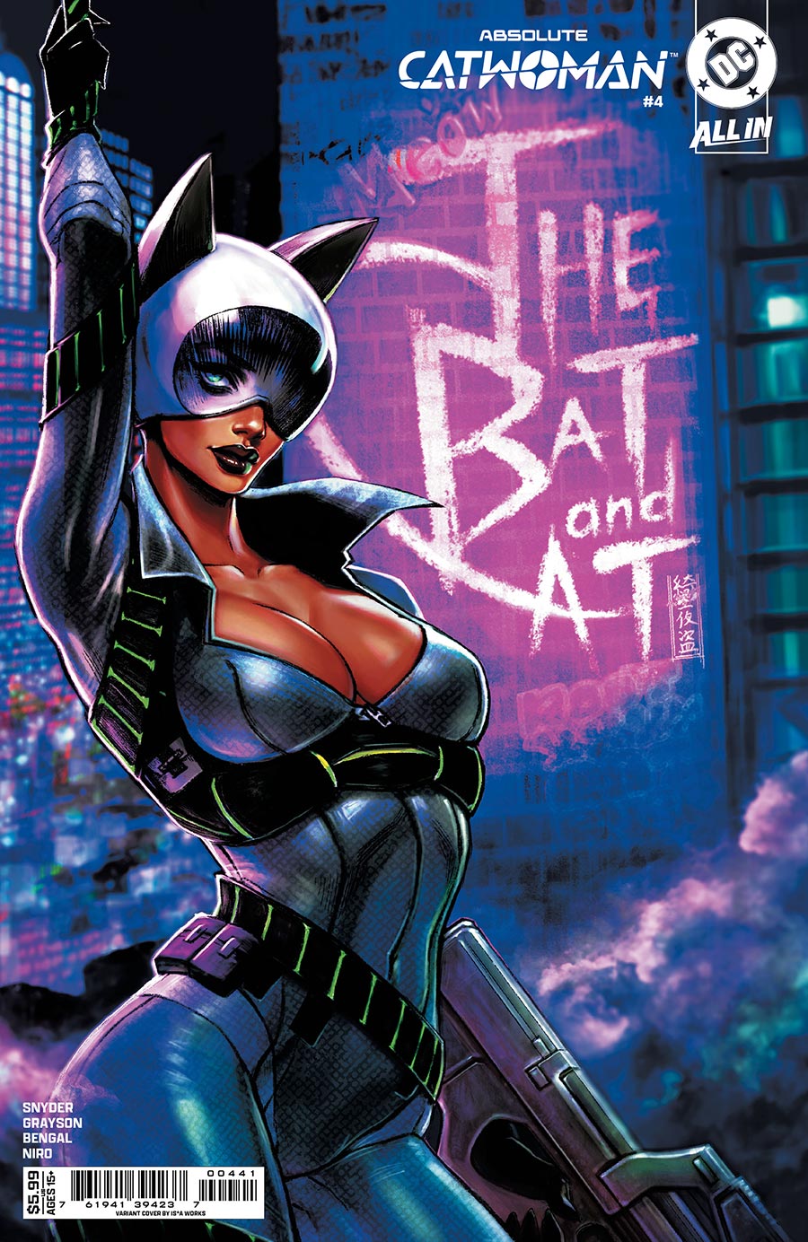 Absolute Catwoman #4 Cover D Variant Isa Works Card Stock Cover (DC All In)