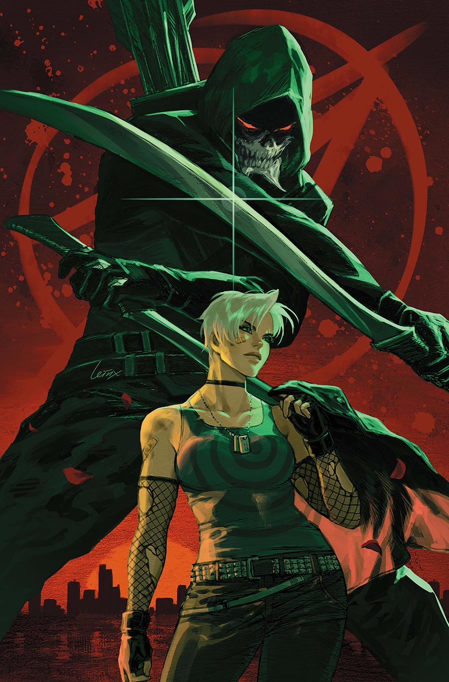 Absolute Green Arrow #6 Cover D Variant Lesley Leirix Li Card Stock Cover (DC All In)