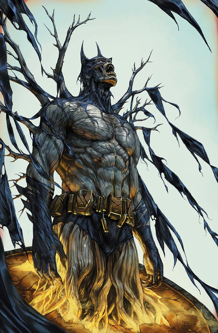 Batman Vol 4 #14 Cover F Variant Kyuyong Eom Bad Seeds Spot Foil Cover (DC All In)(Batman Bad Seeds Tie-In)