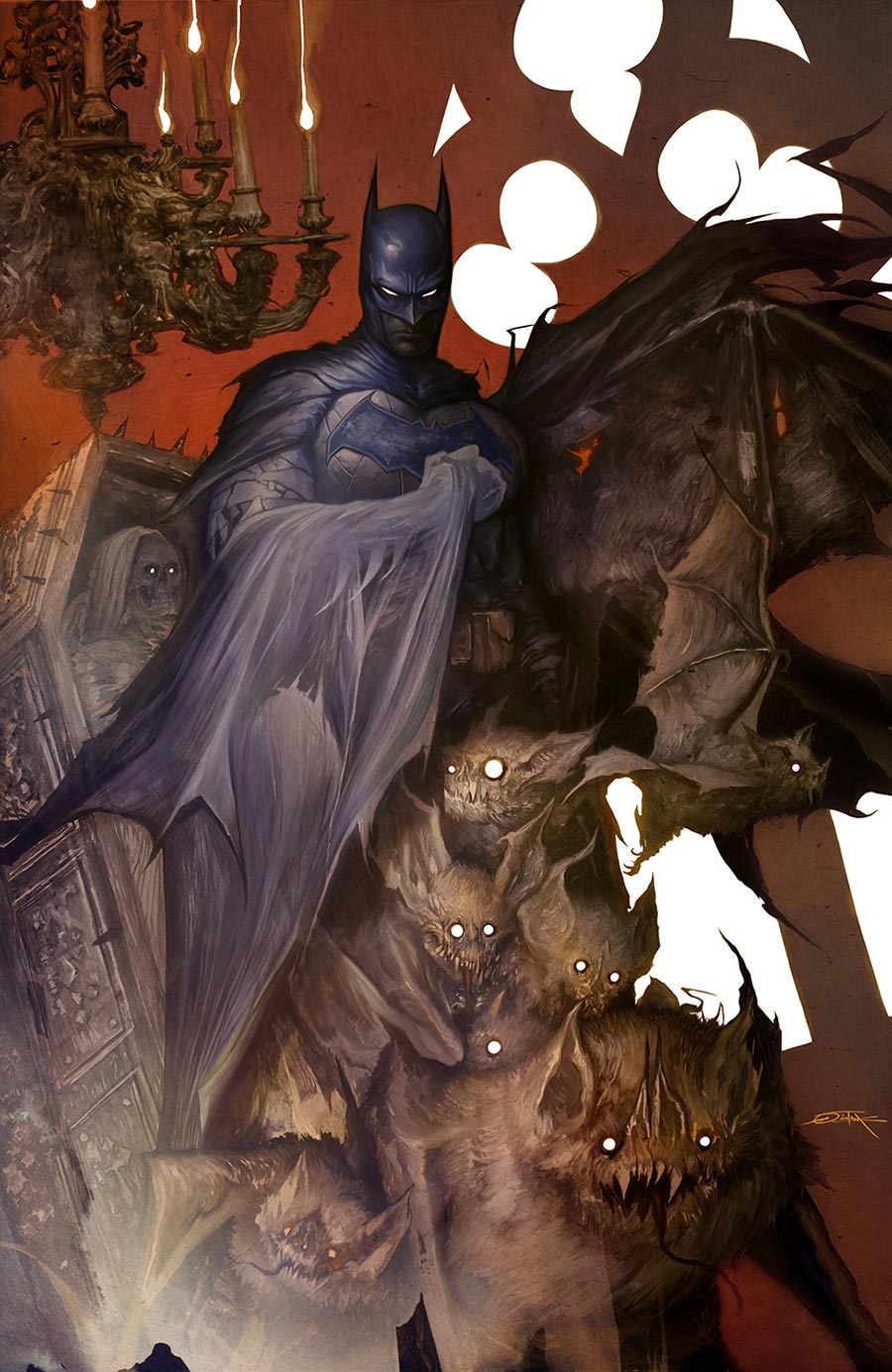 Batman Vol 4 #14 Cover I Variant Dan Quintana Halloween Glow-In-The-Dark Card Stock Cover (DC All In)(Batman Bad Seeds Week 7 Part 1)