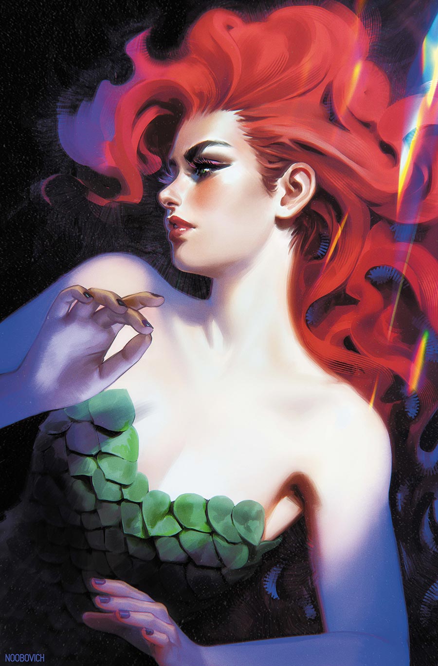 Poison Ivy #49 Cover B Variant Noobovich Card Stock Cover (DC All In)(Batman Bad Seeds Tie-In)