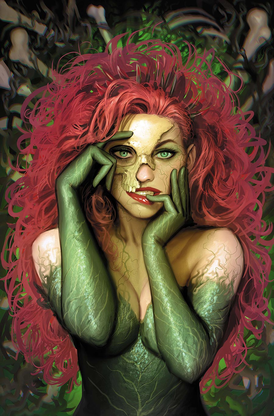 Poison Ivy #49 Cover E Variant Stjepan Sejic Bad Seeds Spot Foil Cover (DC All In)(Batman Bad Seeds Tie-In)