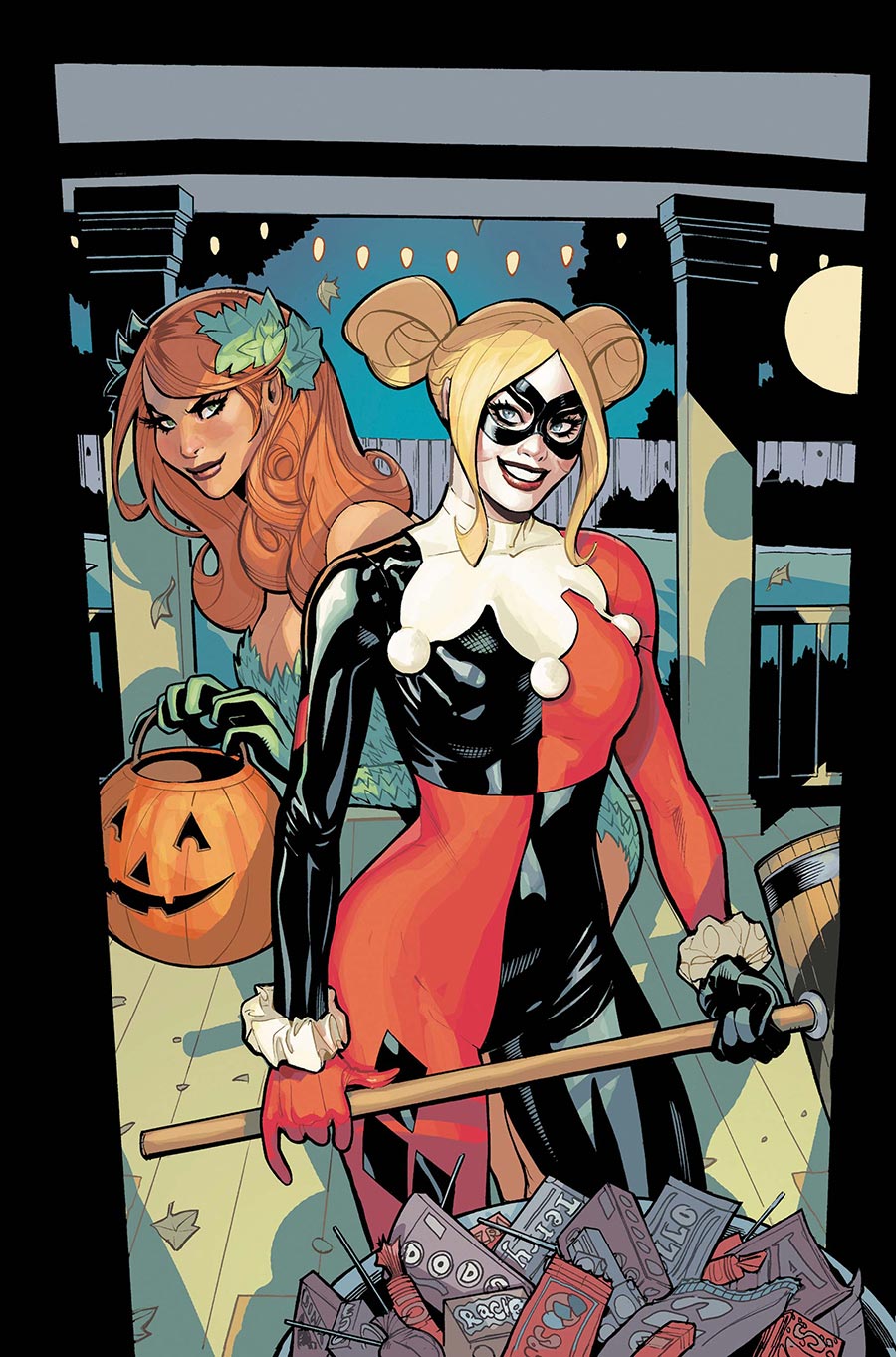 Harley Quinn Vol 4 #67 Cover C Variant Terry Dodson & Rachel Dodson Card Stock Cover (DC All In)(Batman Bad Seeds Tie-In)