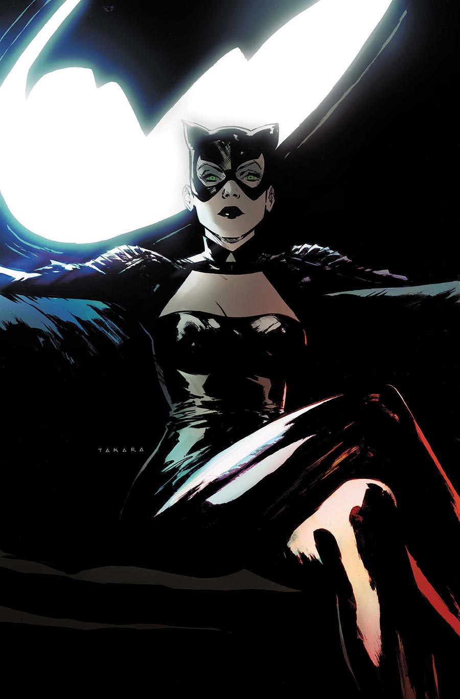 Catwoman Vol 5 #92 Cover B Variant Marcio Takara Card Stock Cover (DC All In)(Batman Bad Seeds Tie-In)