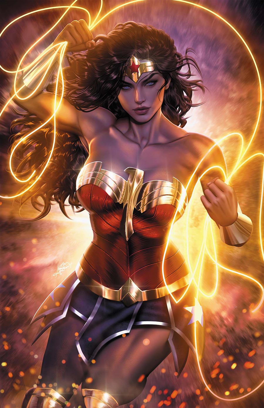 Wonder Woman Vol 6 #38 Cover C Variant Ariel Diaz Card Stock Cover (DC All In)