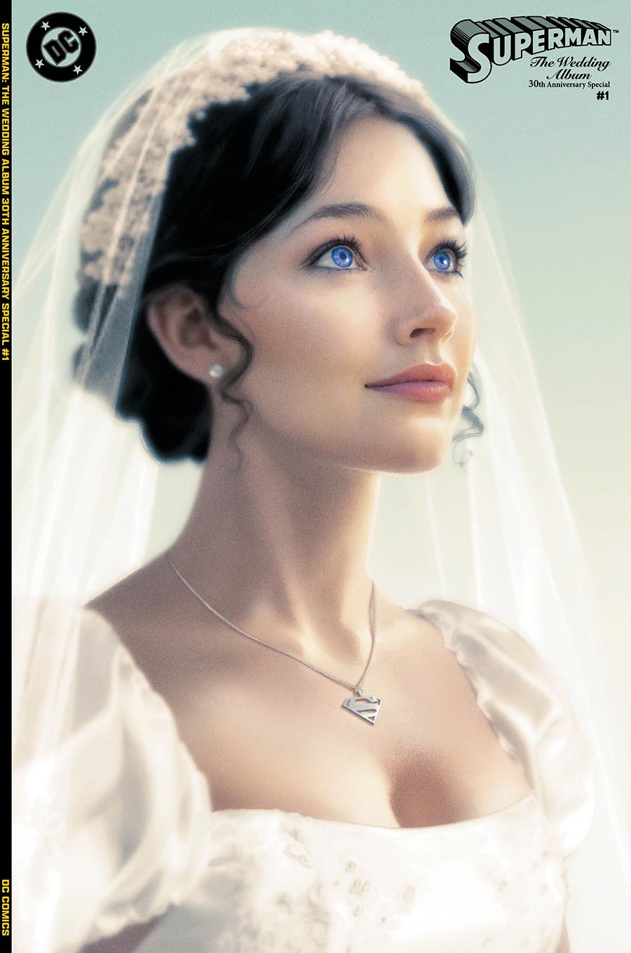 Superman The Wedding Album 30th Anniversary Special #1 (One Shot) Cover D Variant Joshua Middleton Wraparound Card Stock Cover (DC All In)