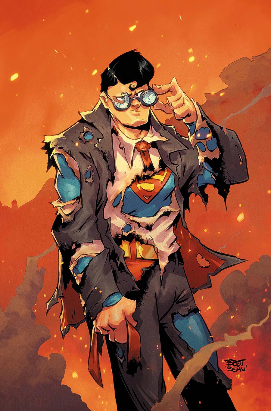 Superman Vol 7 #43 Cover B Variant Brett Bean Card Stock Cover (DC All In)
